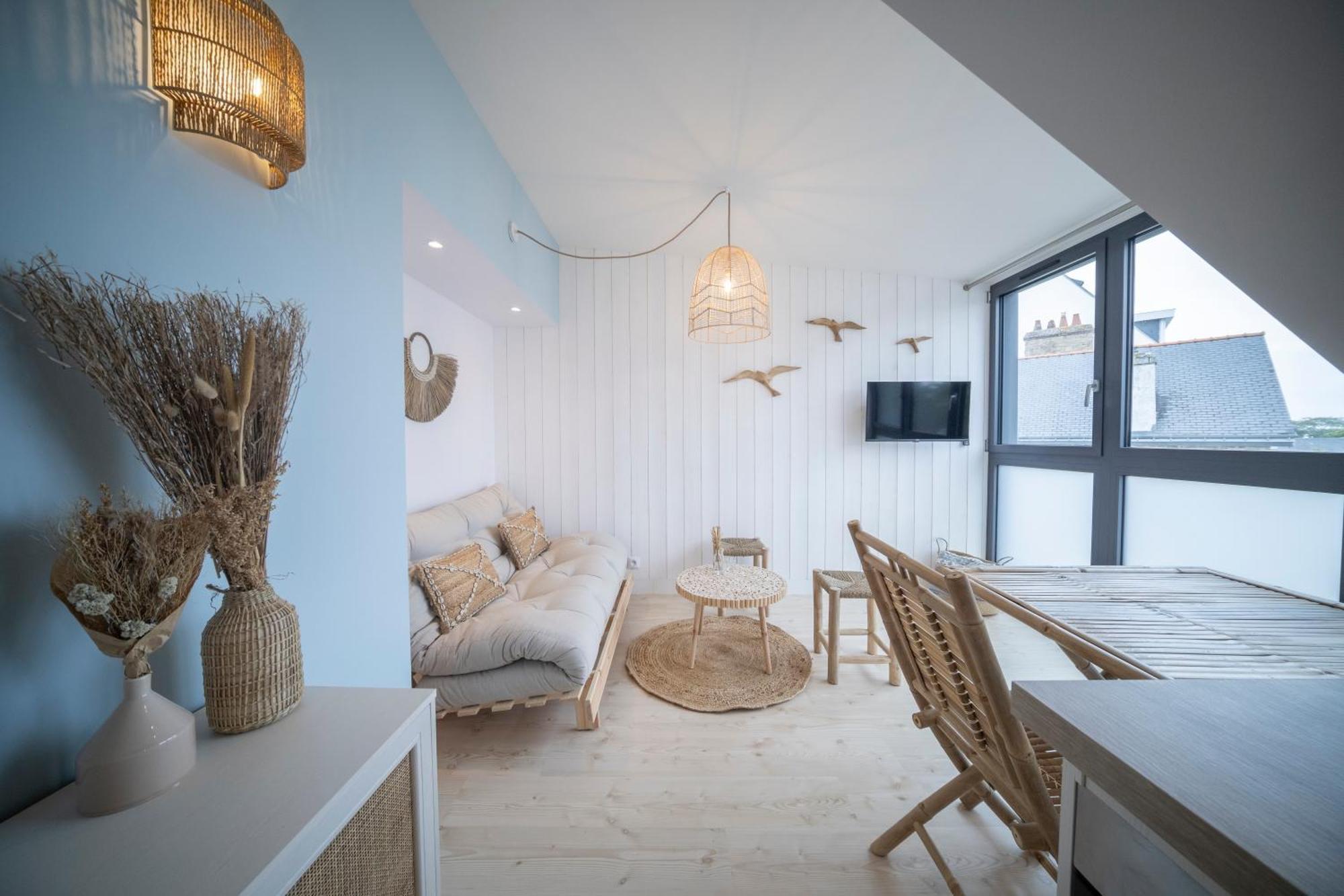 Appart'Hotel & Spa "Les Voiles" Le Houat Carnac Bagian luar foto